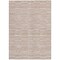 Homeroots 8' X 10' Salmon Copper And Beige Striped Washable Indoor Outdoor Area Rug 587971 - alternate 6