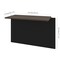Bestar Connexion 40W Desk Bridge, Antigua & Black 93820-000052 - alternate 3