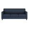 Flash Furniture HERCULES Diplomat Series Navy LeatherSoft Sofa BT-827-3-NVY-GG - alternate 8
