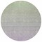 Homeroots 8' Artichoke Green And Lavender Round Ombre Washable Indoor Outdoor Area Rug 588974 - alternate 6