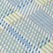 Homeroots 8' Denim Blue Green And Ivory Round Plaid Washable Indoor Outdoor Area Rug 597549 - alternate 5