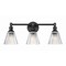 Z-Lite Auden Matte Black 3 Light Vanity 7704-3V-MB - alternate 1