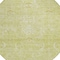 Homeroots 8' Artichoke Green And Ivory Round Damask Washable Indoor Outdoor Area Rug 603349 - alternate 7