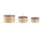 Happimess Gouda Southwestern Hand-Woven Hyacinth Circular Nesting Baskets with Wood Lids, Natural, 3PK BSK1004A-3SET - alternate 9