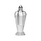 Homeroots Set of Two Clear And Silver Crystal Geometric Pepper Shakers 376102 - alternate 6