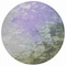 Homeroots 8' Lavender Olive Green And Silver Round Abstract Washable Indoor Outdoor Area Rug 617361 - alternate 5