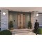 Doornmore G106, 51.5" x 98" ( 36" Door + 12" Side) Left Hand, Mahogany SDL 6 Lite Exterior Door G106-SW-3696-G103-SL_1-1_LI - alternate 1