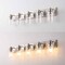 Jonathan Y Irving 36" 5-Light Seeded Glass/Iron Modern Contemporary LED Vanity Light, Nickel JYL7620A - alternate 11