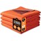 Xpose Safety Pack of 7 1 Layer Concrete Curing Blanket, 6ft x 25ft, R-3.13, air, R-1.08 surface, Orange, 7PK CCB-1L-7-X - alternate 1