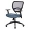 Space Seating 55 Series AirGrid Back Managers Chair, Dillon Blue 5500-R105 - alternate 8