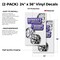 Signmission Wheels & Rims, Vinyl Decals Only 24 Inch x 36 Inch, Vinyl Decal, 2PK DSB-2436-2PACK-Wheels & Rims - alternate 2