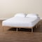 Baxton Studio Calhoun Japandi Queen Size Bed Frame 253-13932-ZORO - alternate 7