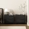 Manhattan Comfort Linda 24in Nightstand in Charcoal Gray (2-Drawer) - Set of 2 2-NS015-GY - alternate 1