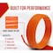 Mytee Products Air Line 1/4 in OD x 50 ft Orange SAE J844 Nylon Air Brake Tubing DOT Approved MP-ABT-1924-03-T - alternate 6