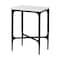 Baxton Studio Akanji Marble End Table, Rectangle 270-14708-ZORO - alternate 1