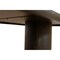 Homeroots 96" Dark Brown Solid Wood Double Pedestal Base Dining Table 611872 - alternate 6