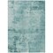 Homeroots 9' X 12' Teal Blue And Ivory Abstract Washable Indoor Outdoor Area Rug 602753 - alternate 5