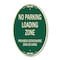 Signmission Warning Unauthorized Vehicles Will Be Towed B, 12 In X 18 In Architectural, Heavy Gauge Aluminum A-OV-G-1218-22710 - alternate 1