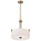 Nuvo Liam, 3 Light Pendant, Burnished Brass, White Opal Glass 60/8204 - alternate 6