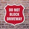 Signmission Driveway Shield Sign Do Not Block Drivew, 6 Inch X 6 Inch, Plastic Sign SHI-P-6-378 - alternate 4