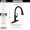 Delta Coranto Single Handle Pull-Down Kitchen Faucet with Touch2O Technology 9179T-BL-DST - alternate 5