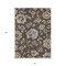Homeroots 8' X 10' Chocolate Sky Blue And Artichoke Green Floral Washable Indoor Outdoor Area Rug 589461 - alternate 7