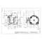 Baldor-Reliance SEVERE DUTY SUPER-E MOTOR, 2HP, 1760RPM, 3PH, 60HZ, 145T, 0526M, TEFC, F1 ECP3587T - alternate 2