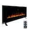 Northwest Electric Fireplace 50 in Wall Mounted with Bluetooth Speakers & Remote to Adjust LED Flames 80-BEF-50B - alternate 1