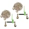 Mytee Products 3/8 in - 1/2 in Hi-Viz Green Quick Ratchet Chain Binder with (2) 3/8 in X 20 ft G70 Chain CBRSFH38x2-CH3820x2-KIT - alternate 1