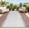 Jonathan Y Tavira Modern Strie' Brown/Beige 3 ft. x 5 ft. Indoor/Outdoor Area Rug SMB113B-3 - alternate 1