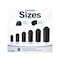 Kable Kontrol Heat Shrink End Cap Boots, 2" Inside Diameter, 2:1 Shrink Ratio, Black, , 5PK HSEC21-200-BK-5 - alternate 6