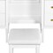 Homeroots 47" White Wood Six Drawer Dresser 714259 - alternate 7