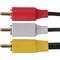 Rca 6 Ft. Black Audio/Video Dubbing Cable VH84R1 - alternate 2