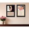 Homeroots Set Of Two Marriage Black Framed Print Wall Art, 2PK 405649 - alternate 3