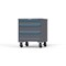 Strong Hold 3 drawer cabinet - (1x 6in, 2x 8in) - Blue accents - Keyed Different S3036-PCDAS-0305FS - alternate 3