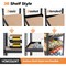 Homedant 5-Tier Boltless Heavy Duty Metal Shelving Unit, 35.9"W x 16.2"D x 71.3"H, Black 805900 - alternate 7
