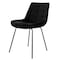Elama 2 Piece Tufted Chair in Black with Metal Legs ELM-799-18-BLACK - alternate 8