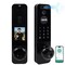 Wrightmaster 6-in-1 Aluminum Smart Pad Lock with Camera & Doorbell, Facial Recognition, App, Fingerprint, IC Card ZR-D4 - alternate 1