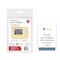C-Line Products 4" x 6" Clear Self-Adhesive Photo Holders, 10/PK, 5PK/BX, 5BX/CT 70346-BX - alternate 1