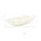 Homeroots 10in White Cast Iron Handmade Trinket Tray 634794 - alternate 8