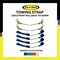 Tie 4 Safe 8 Point Roll Back Tie Down Kit w/ Chain Ends for Car Hauler Carrier Tow Truck. Blue RT04CK-715-516-8P-14-BLU - alternate 4