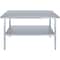 Amgood 36 in. x 60 in. Stainless Steel Table, Metal Utility Kitchen Prep Work Table, NSF AMG WT-3660-Z - alternate 8