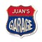Signmission Juan's Garage, 6 Inch X 6 Inch, Plastic Sign SHI-P-6-383-JUAN - alternate 1