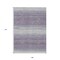 Homeroots 9' X 12' Lavender And Ivory Abstract Washable Indoor Outdoor Area Rug 599986 - alternate 6