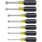 Klein Tools Nut Driver Set, Magnetic Nut Drivers, 3-Inch Shaft, 7-Piece 631M - alternate 1