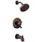 Delta Trinsic Monitor 17 Series H2OKinetic Tub & Shower Trim T17459-RB - alternate 1