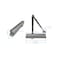Global Door Controls Commercial Grade 1 Full Cover Door Closer in Aluminum with Adjustable Spring Tension - Sizes 2-6 TC612-AL - alternate 6