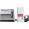 Pyramid Time Clock, 6 1/8in, 5 3/4 in H 3500ss - alternate 1