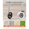 Vevor Folding Walker Aluminum Mobility Walker Aid with Adjustable Height & Wheel FBL825309 - alternate 5