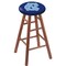 Holland Bar Stool Co Oak Counter Stool, Medium Finish, North Carolina Seat RC24OSMed - alternate 1